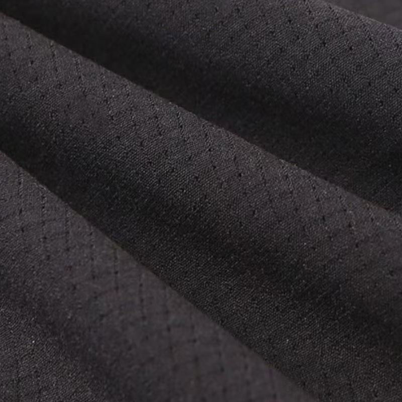 Tessuto da grotta alcalino elastico per abbigliamento moderno ecosostenibile da 130 g/m²