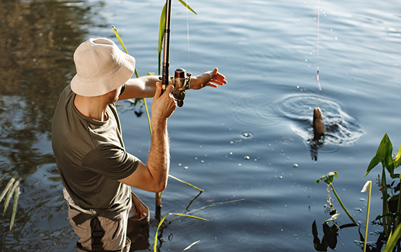 Pesca all'aperto